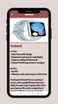 Download Huawei watch fit 2 Guide Pendidikan untuk Android tangkapan layar 5