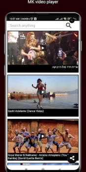 Download MK Video Player Hiburan untuk Android tangkapan layar 5