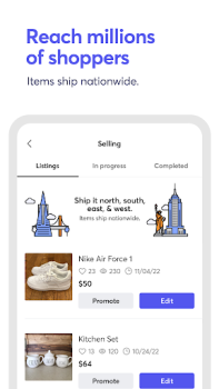 Download Mercari: Buy and Sell App Pembelian untuk Android tangkapan layar 6