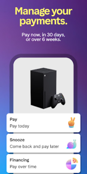 Download Klarna | Shop now. Pay later. Pembelian untuk Android tangkapan layar 4