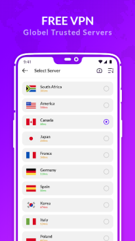 Download Fast Turbo VPN - Secure VPN Alat untuk Android tangkapan layar 3