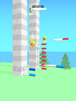 Download Ball Up: Knife Racing Game aksi untuk Android tangkapan layar 6
