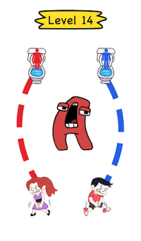 Download Toilet Rush Race: Draw Puzzle Teka-teki untuk Android tangkapan layar 2