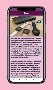 Download x7 pro max smartwatch Guide Pendidikan untuk Android tangkapan layar 3