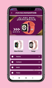 Download x7 pro max smartwatch Guide Pendidikan untuk Android tangkapan layar 7