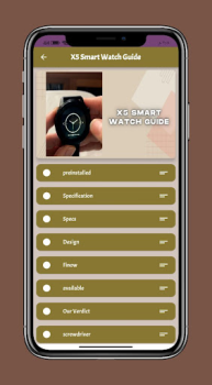 Download X5 Smart Watch Guide Pendidikan untuk Android tangkapan layar 7