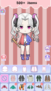 Download Vlinder Doll: Dress up games Permainan kasual untuk Android tangkapan layar 3