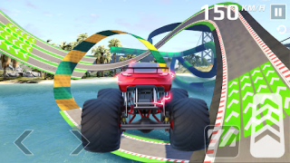 Download Car Games: Monster Truck Stunt Ras untuk Android tangkapan layar 5