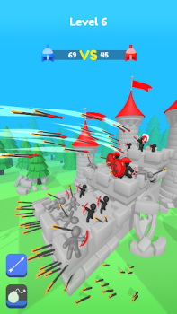 Download Merge Archers: Bow and Arrow Arkade untuk Android tangkapan layar 2