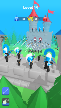 Download Merge Archers: Bow and Arrow Arkade untuk Android tangkapan layar 4