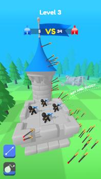 Download Merge Archers: Bow and Arrow Arkade untuk Android tangkapan layar 5