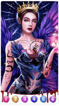 Download Dark, Horror Color by Number Permainan meja untuk Android tangkapan layar 4