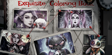 Download Dark, Horror Color by Number Permainan meja untuk Android tangkapan layar 6
