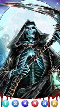 Download Dark, Horror Color by Number Permainan meja untuk Android tangkapan layar 7