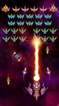 Download Galaxy Shooter - Space Attack Arkade untuk Android tangkapan layar 4