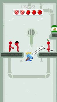 Download Stickman Teleport Master 3D Game aksi untuk Android tangkapan layar 2