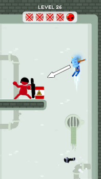 Download Stickman Teleport Master 3D Game aksi untuk Android tangkapan layar 6