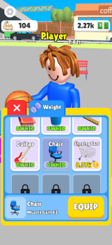 Download Lifting Hero Permainan kasual untuk Android tangkapan layar 2