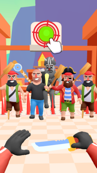 Download Hit Master 3D - Knife Assassin Game aksi untuk Android tangkapan layar 2