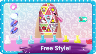 Download Hello Kitty Nail Salon Permainan kasual untuk Android tangkapan layar 2