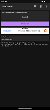 Download DarkTunnel - SSH DNSTT V2Ray Alat untuk Android tangkapan layar 2