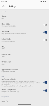 Download DarkTunnel - SSH DNSTT V2Ray Alat untuk Android tangkapan layar 7