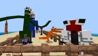 Download rainbow friends for minecraft Hiburan untuk Android tangkapan layar 5