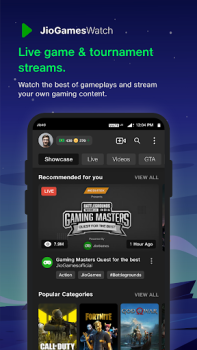 Download JioGames: Play, Win, Stream Hiburan untuk Android tangkapan layar 3