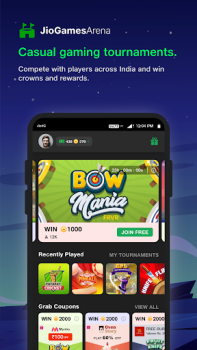 Download JioGames: Play, Win, Stream Hiburan untuk Android tangkapan layar 4
