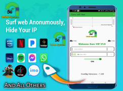 Download Zam VIP NET - Secure Fast VPN Komunikasi untuk Android tangkapan layar 2