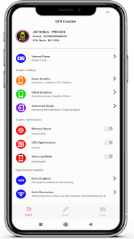 Download JM TOOLS Pro GFX For Any Games Alat untuk Android tangkapan layar 2