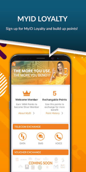 Download MyID - One ID for Everything Komunikasi untuk Android tangkapan layar 2