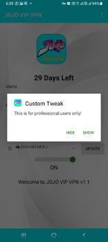 Download JO JO VIP VPN Alat untuk Android tangkapan layar 5