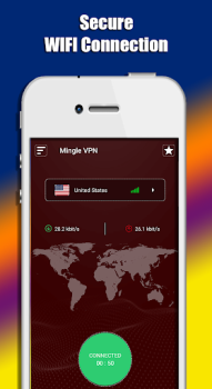 Download Mingle VPN (Fast VPN Proxy) Alat untuk Android tangkapan layar 2