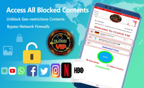 Download Cloud ViP VPN- Super Fast Komunikasi untuk Android tangkapan layar 2