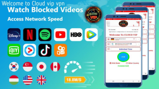 Download Cloud ViP VPN- Super Fast Komunikasi untuk Android tangkapan layar 3