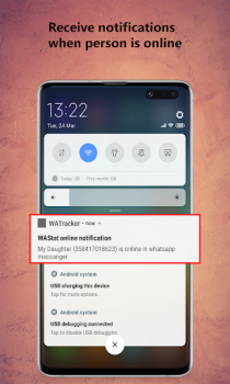 Download WaStat - WhatsApp tracker Alat untuk Android tangkapan layar 3
