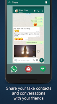 Download Fake Chat ChatsMock Text Prank Hiburan untuk Android tangkapan layar 7