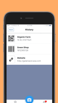 Download QR code reader & scanner Kerja untuk Android tangkapan layar 5