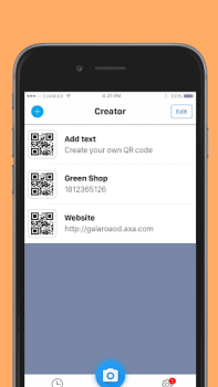 Download QR code reader & scanner Kerja untuk Android tangkapan layar 7