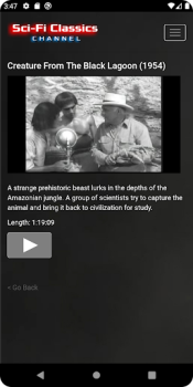 Download Sci-Fi Classic Movies Channel Hiburan untuk Android tangkapan layar 4