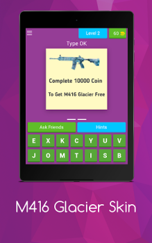 Download M416 Glacier Skin Teka-teki untuk Android tangkapan layar 3