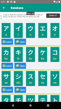 Download Kana App Pendidikan untuk Android tangkapan layar 6
