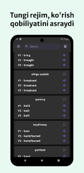 Download Noto'g'ri fe'llar jadvali Pendidikan untuk Android tangkapan layar 3