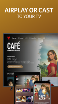 Download Telemundo: Series y TV en vivo Hiburan untuk Android tangkapan layar 5