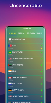 Download Shenzo VPN - Private & Safe Alat untuk Android tangkapan layar 3