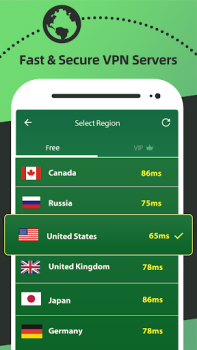 Download Cool VPN Pro: Secure VPN Proxy Alat untuk Android tangkapan layar 2