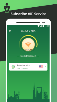 Download Cool VPN Pro: Secure VPN Proxy Alat untuk Android tangkapan layar 4