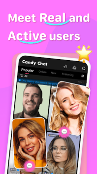 Download Candy Chat - Live video chat Hiburan untuk Android tangkapan layar 3