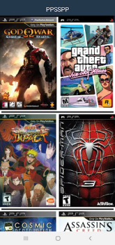 Download PSP PS2 - Games Emulator Hiburan untuk Android tangkapan layar 3